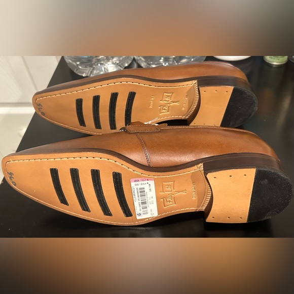 NEW Flag LTD., Men's Noble Bit Brown Leather Loafer Dress Shoes Size 11 - Picture 9 of 12